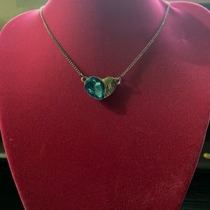 Silver heart necklace